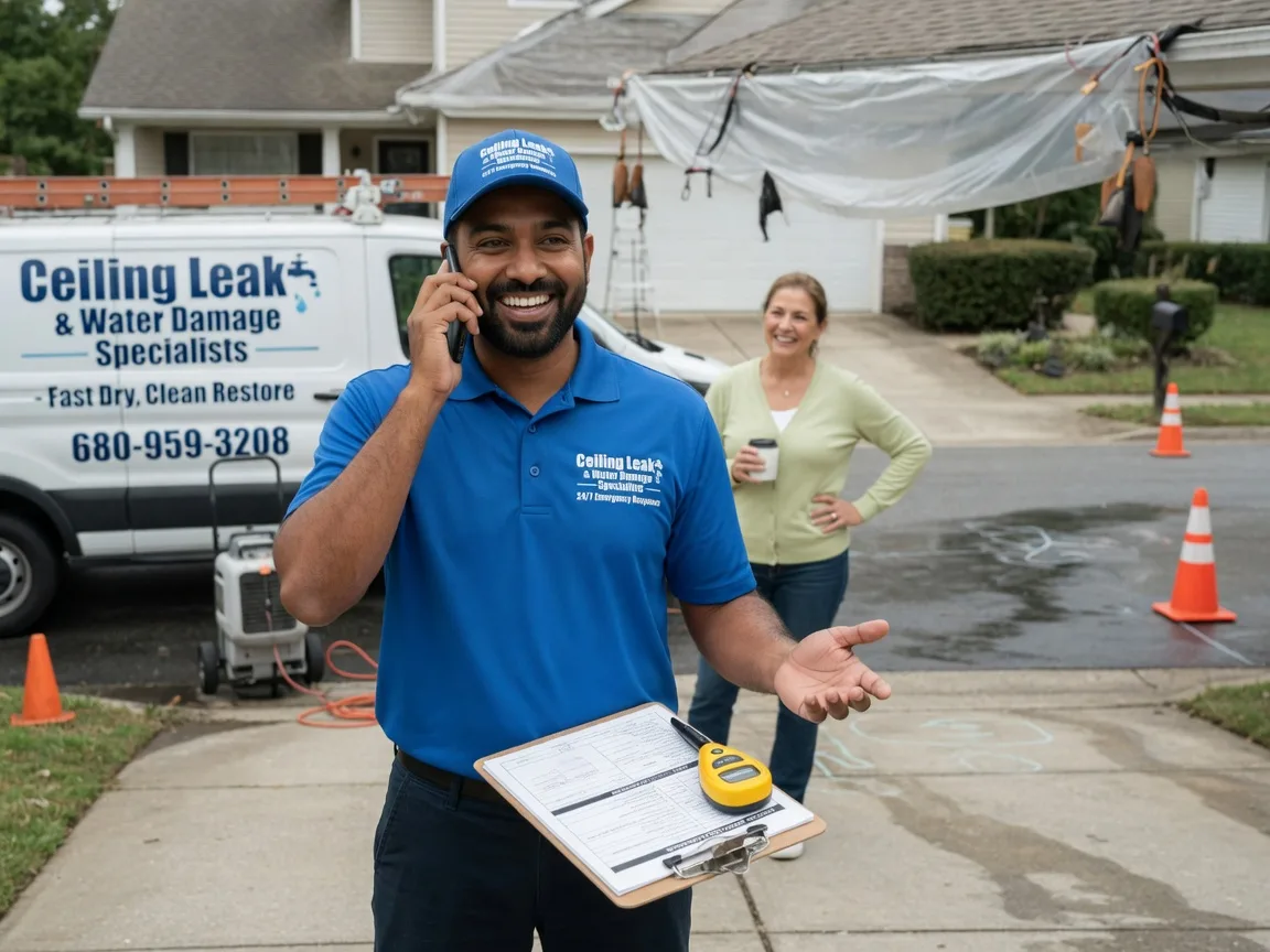 Ceiling Leak Cleanup Lenoir City, TN FAQs
