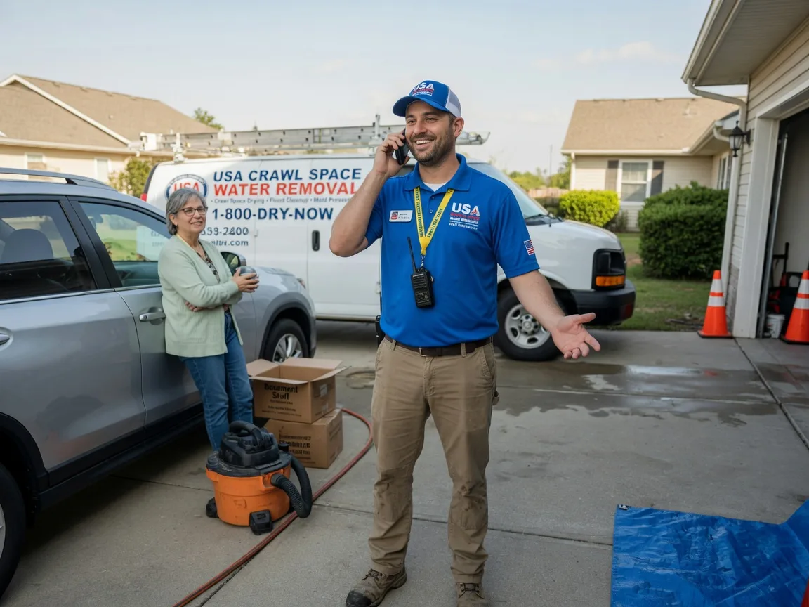 Crawl Space Water Removal Lenoir City, TN FAQs